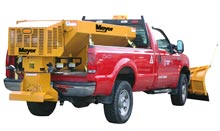 MEYER snowplow and spreader
