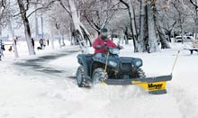Meyer ATV Snow Plow 