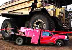 Truck collision Repair - chassis and equipment